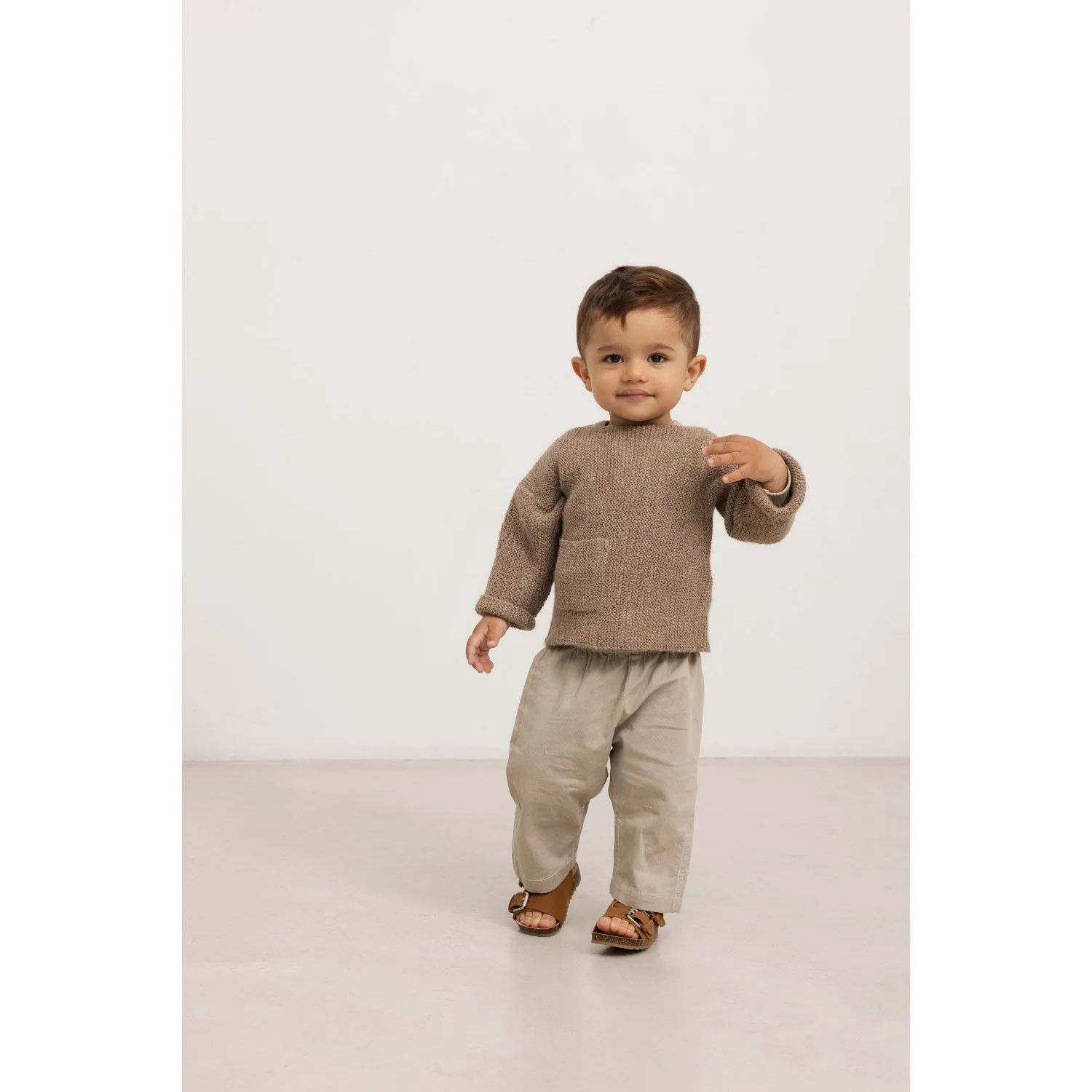 MarMar Cotton Texture Stone Wall Panto B Pants