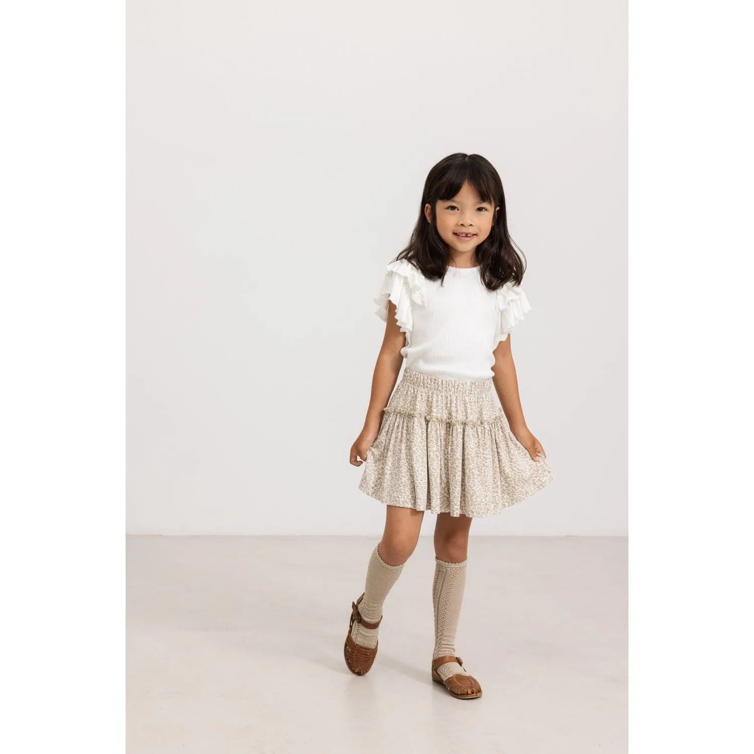 MarMar Leopard Beige Leo Sylvia Skirt