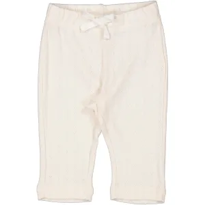 MarMar Modal Pointelle Flour White Pitti Pants