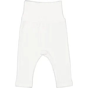 MarMar New Born Modal Pointelle Gentle White Piva Pants