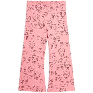 Mini Rodini Pink Cathlethes Aop Flared Pants