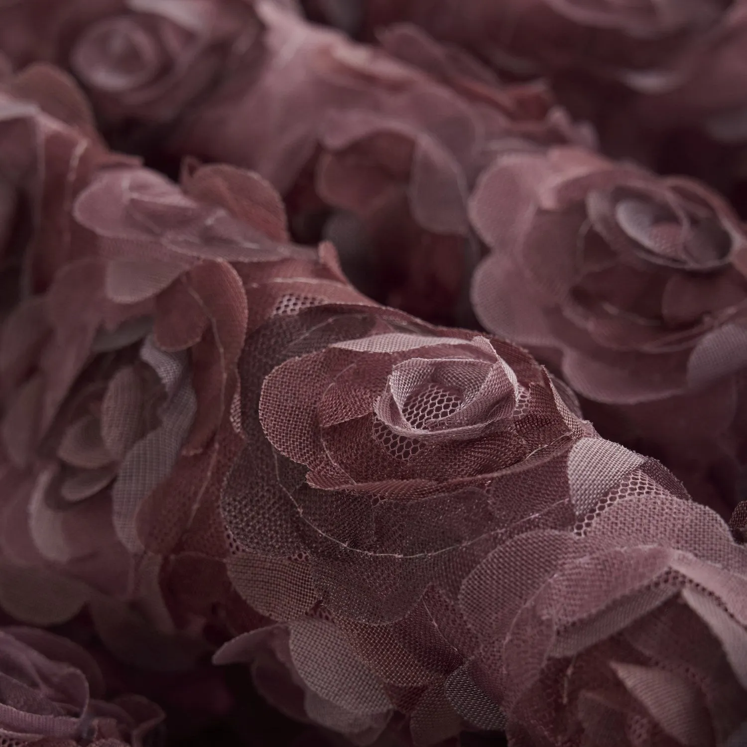 Minymo Deco Rose Skirt With Mesh Flowers