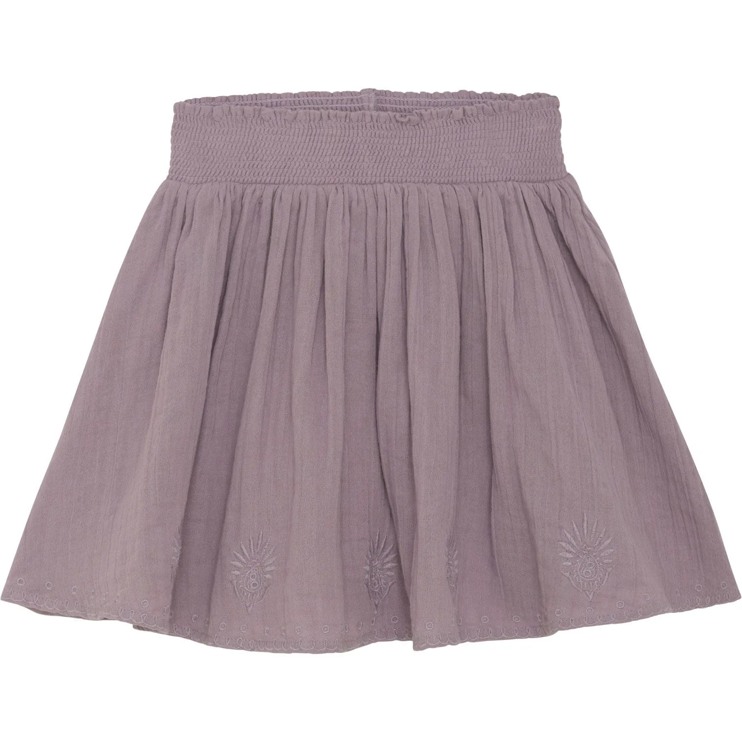 Minymo Elderberry Skirt With Embroidery