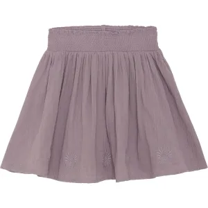Minymo Elderberry Skirt With Embroidery