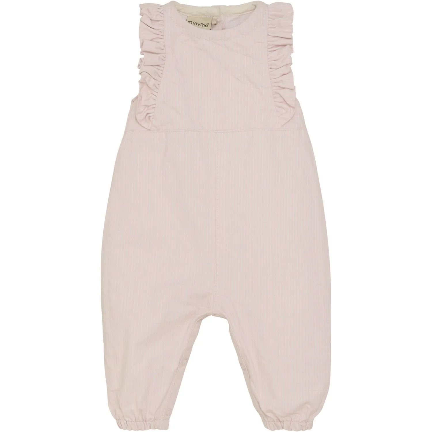Minymo Pink Dogwood Overall Twill