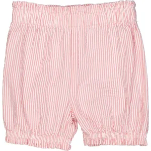 Msli Balsam Cream/ Bubblegum Seersucker Stripe Bloomers
