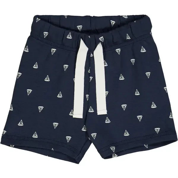 Msli Night Blue/Balsam Cream Sailboat Shorts