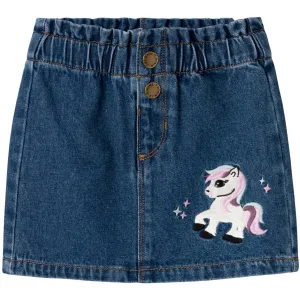 Name It Dark Blue Denim Sienna Denim Skirt