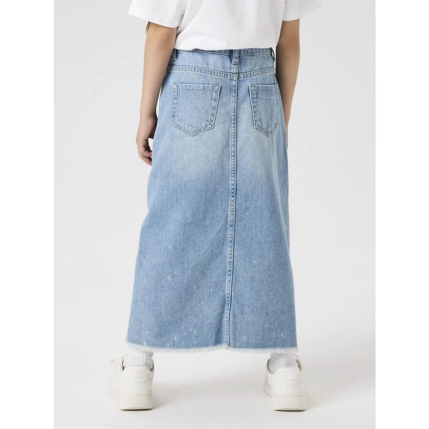 Name It Light Blue Denim Kat Denim Long Skirt Noos