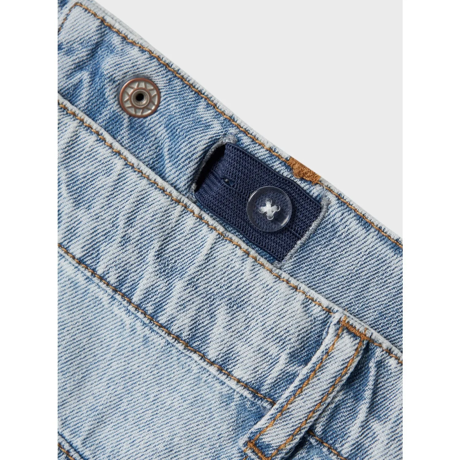 Name It Light Blue Denim Nynne Short Denim Skirt