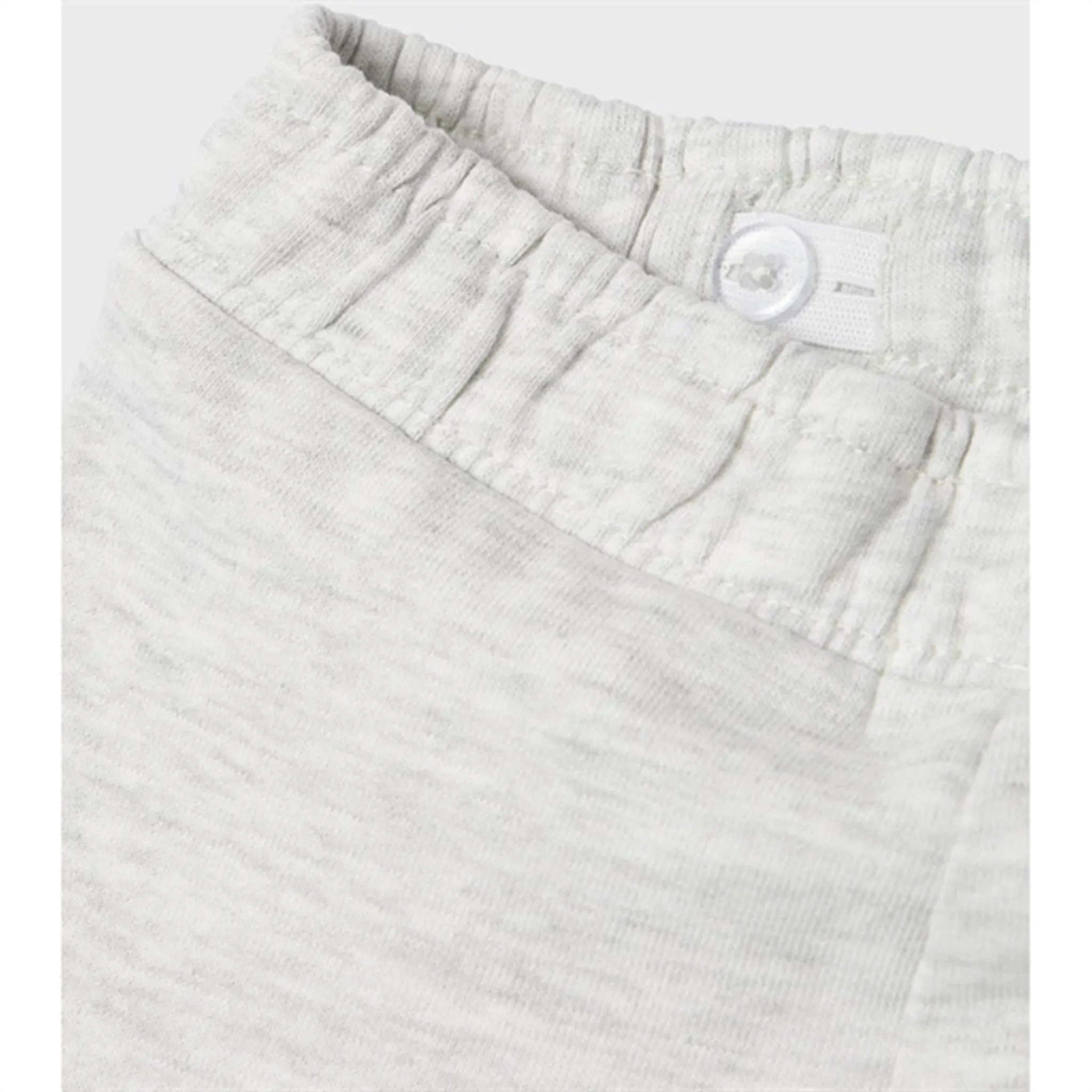 Name it Light Grey Melange Dike Sweat Shorts