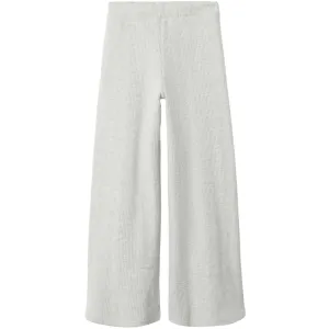 Name It Light Grey Melange Tulpu Wide Pants