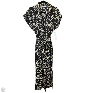 Overalls By Mng In Black & Cream, Size: M
