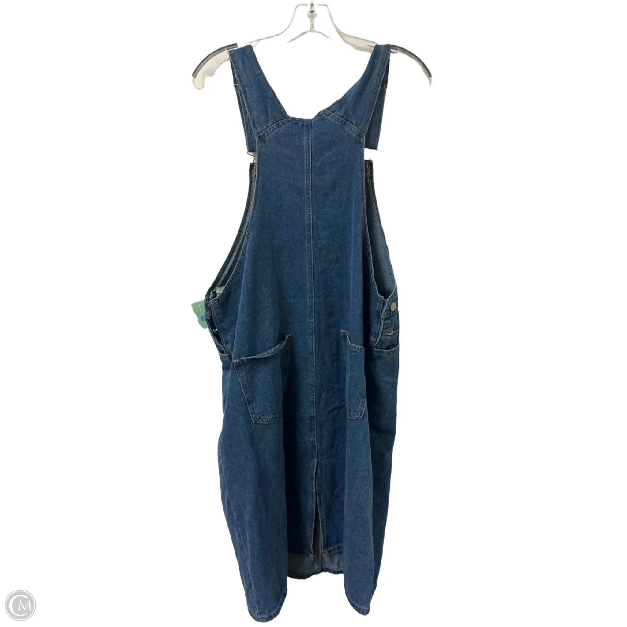 Overalls By Shein In Blue Denim, Size: Xl