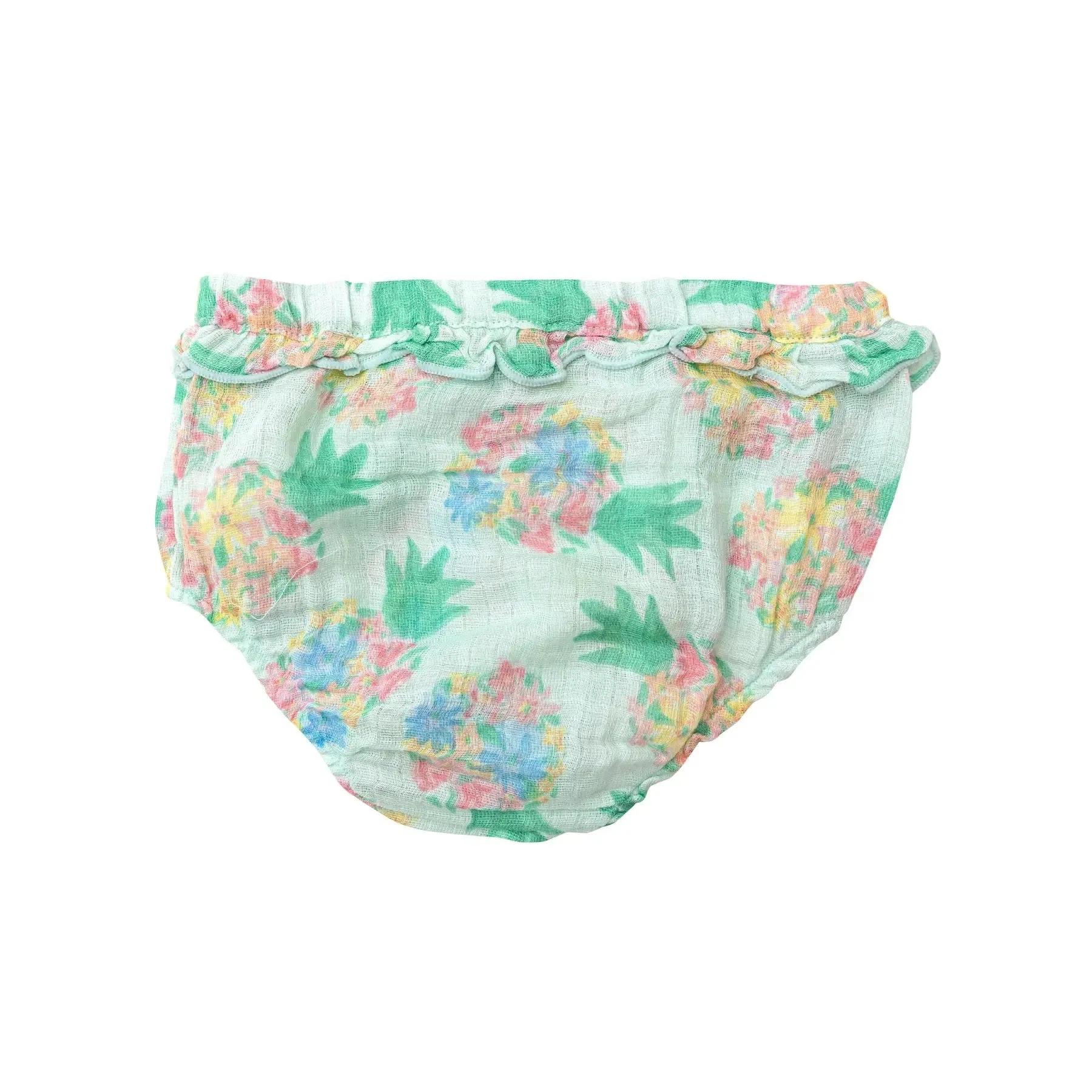 Ruffle Dress & Diaper Cover Pretty Pineapples | Angel Dear