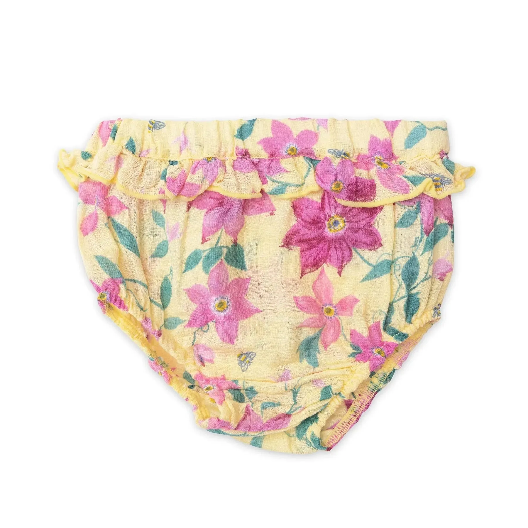 Ruffle Sundress & Diaper Cover - Clematis | Angel Dear