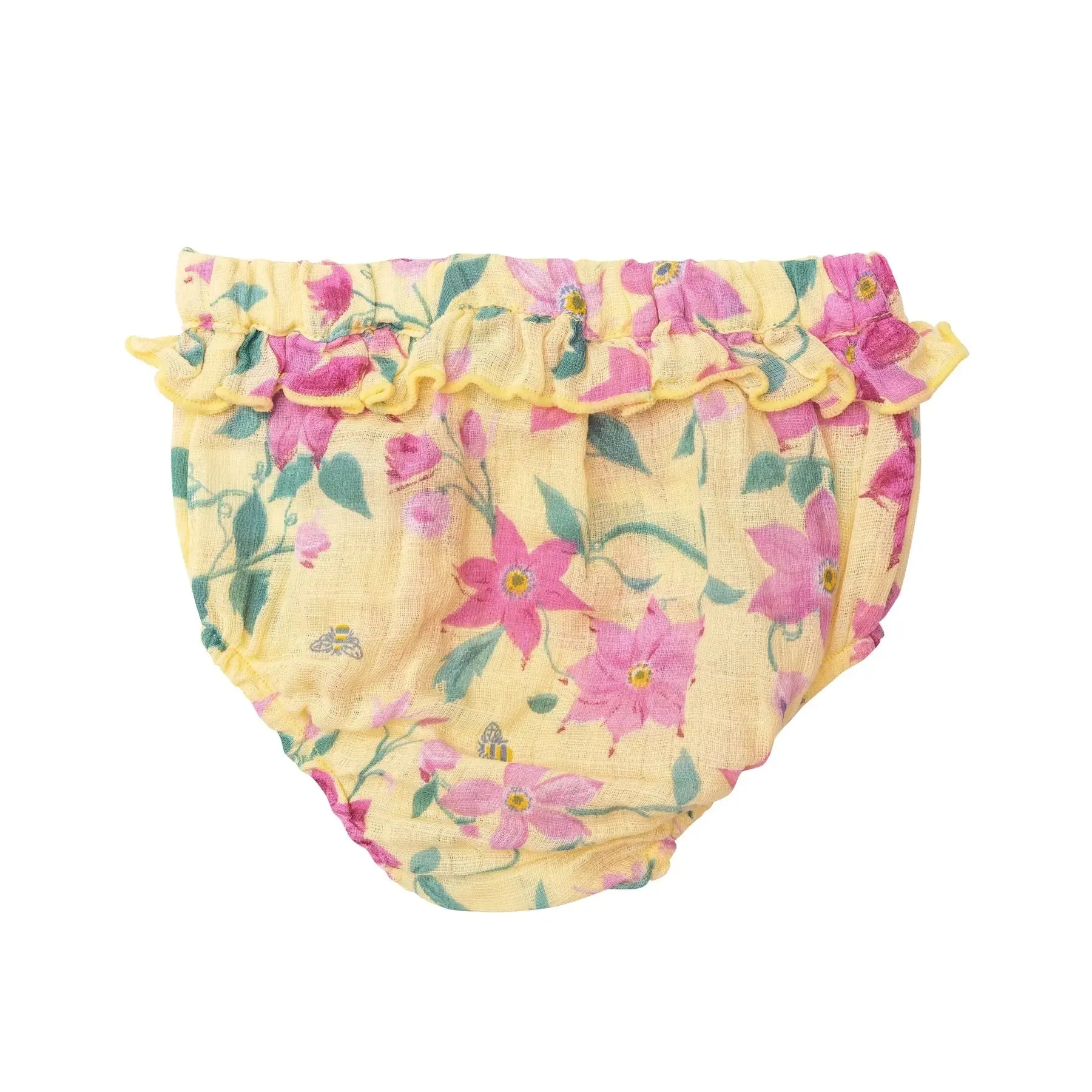 Ruffle Sundress & Diaper Cover - Clematis | Angel Dear