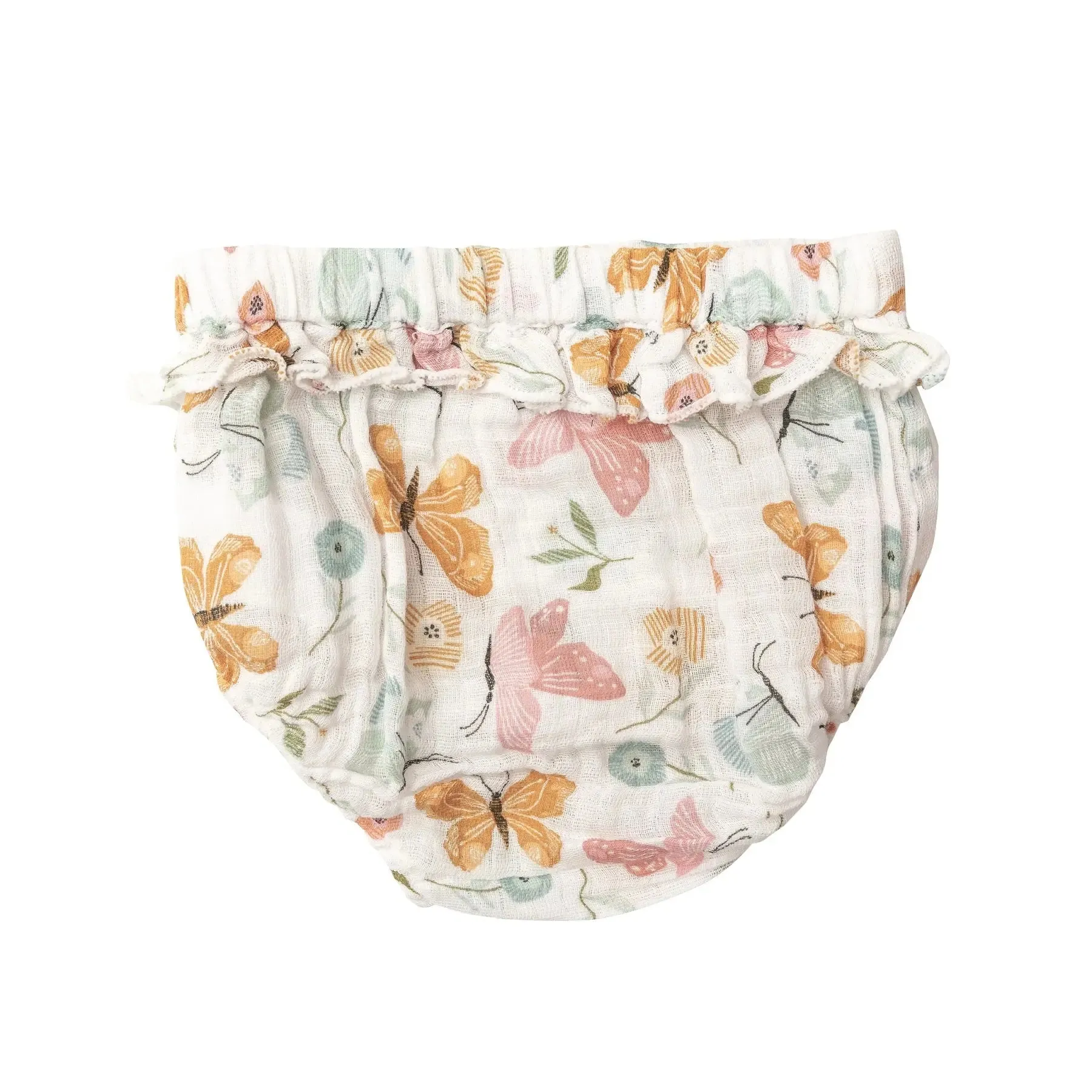 Ruffle Sundress & Diaper Cover - Pretty Butterflies | Angel Dear