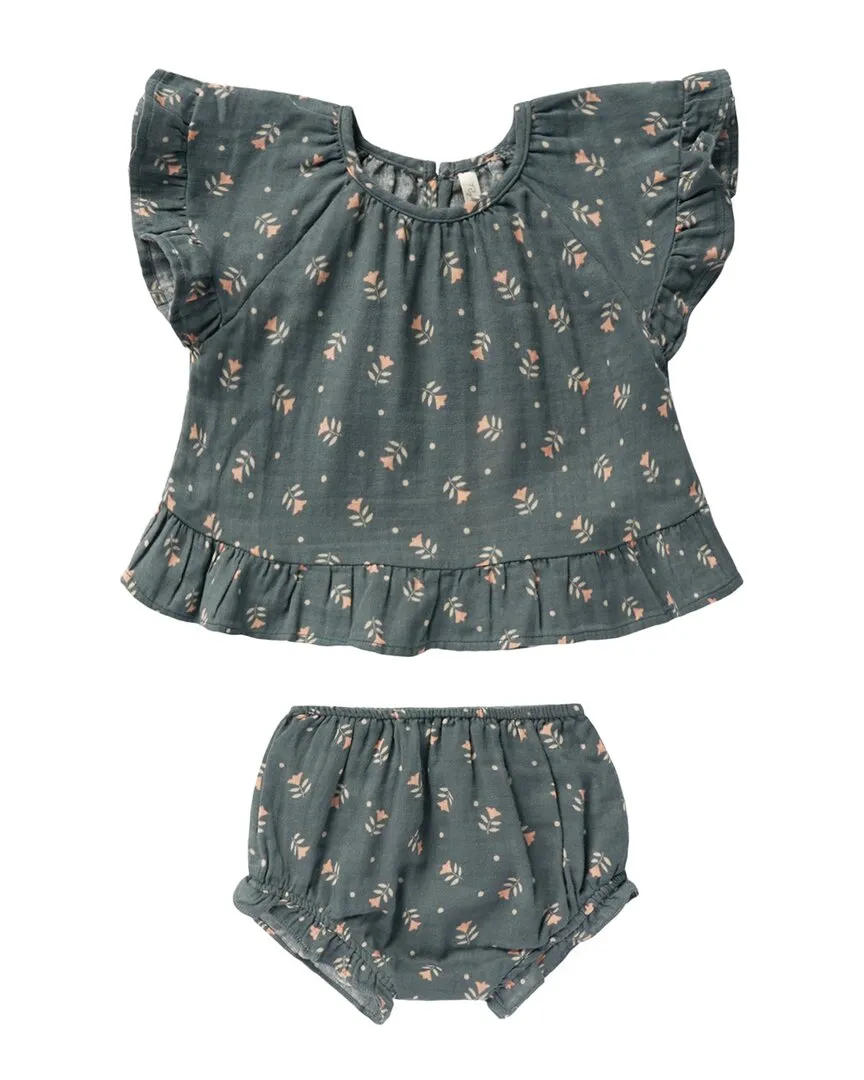 Rylee   Cru Collective Butterfly Top & Bloomer Set