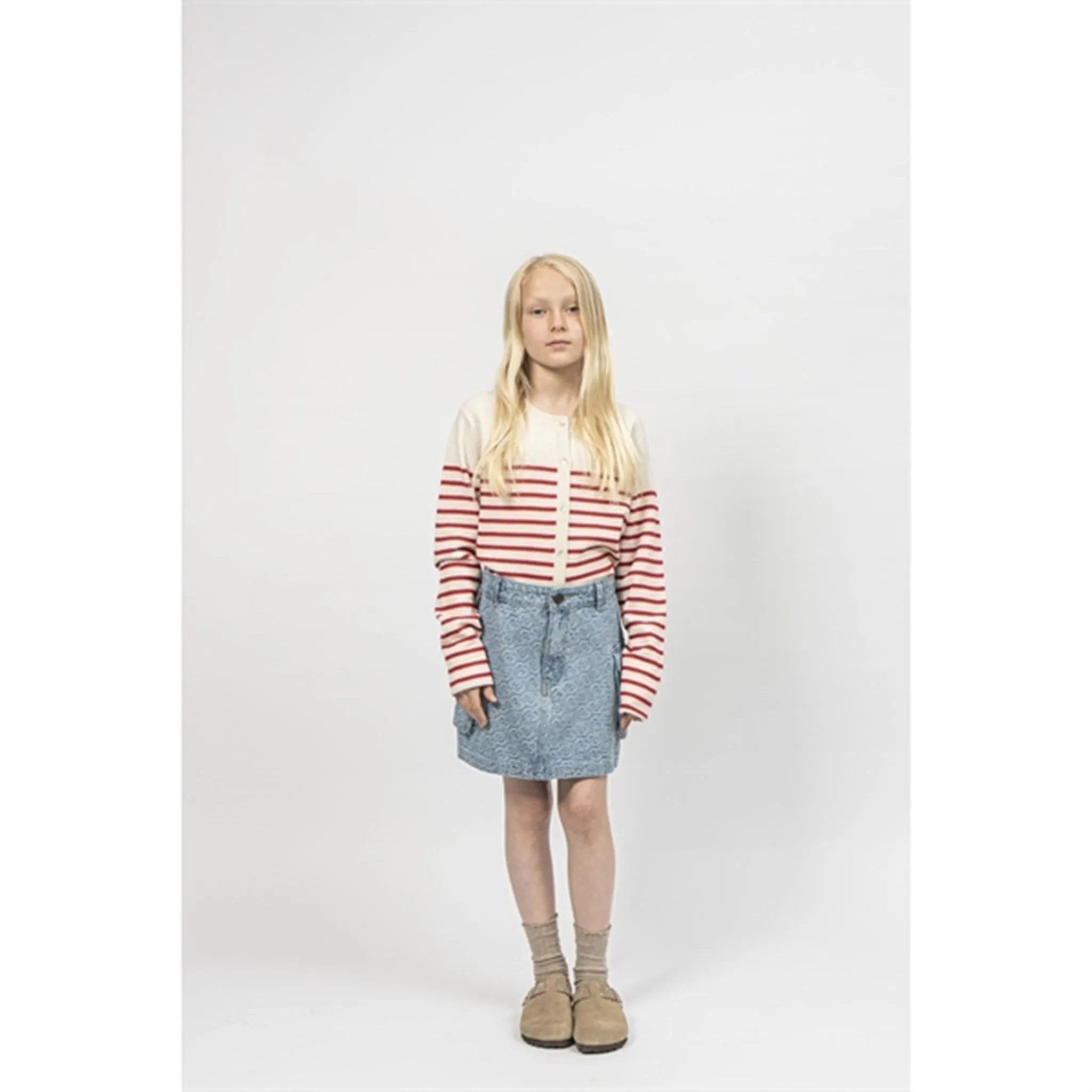 Sofie Schnoor Denim Blue Skirt