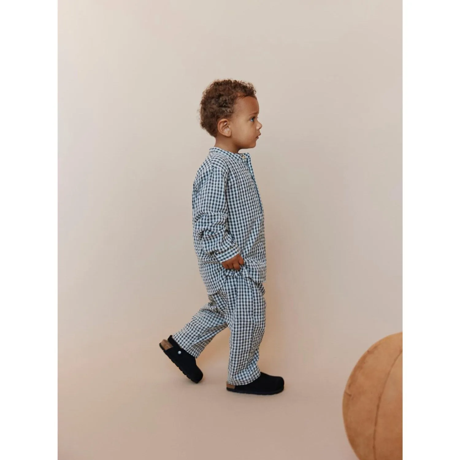 Sofie Schnoor Grey Check Trousers