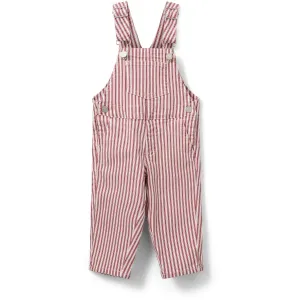 Sofie Schnoor Red Striped Overalls