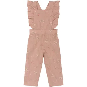 THE NEW Siblings Adobe Rose AOP Oline Dungarees