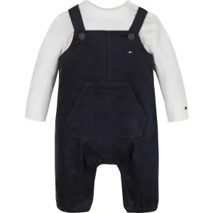 Tommy Hilfiger Desert Sky Monotype Cord Dungaree Overall Set
