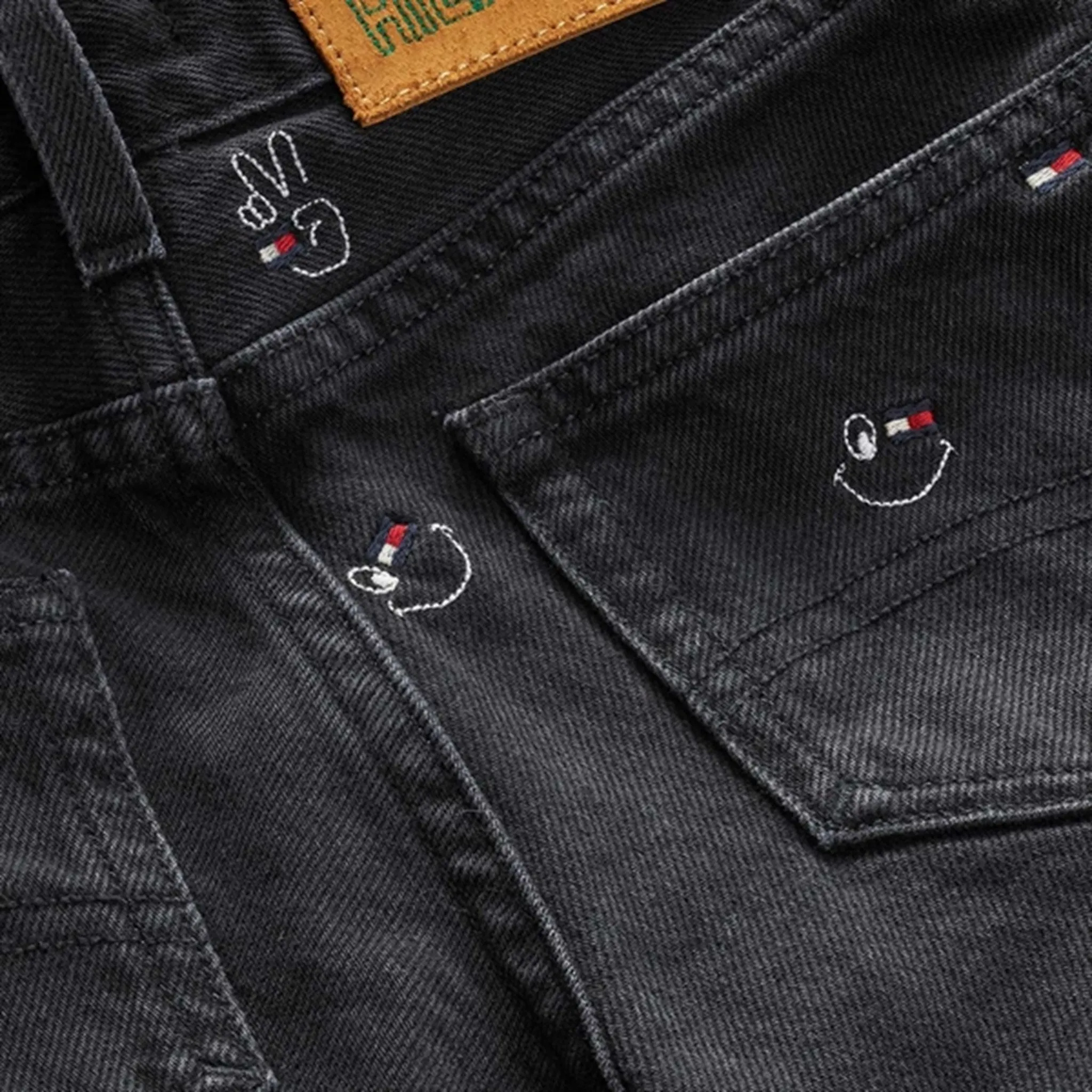 Tommy Hilfiger Spencer Slim Tapered Critter Jeans Recycledblkused