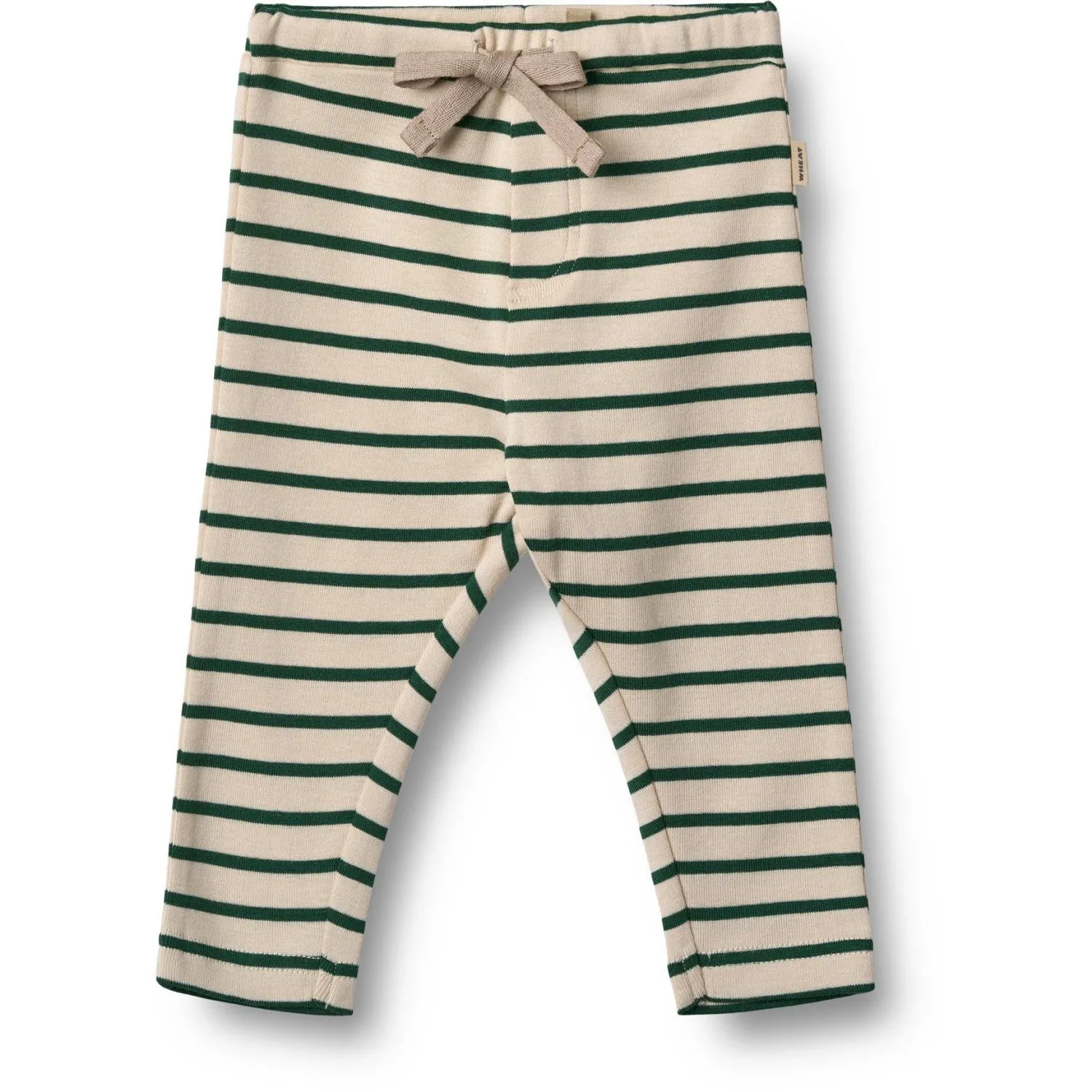 Wheat Green Stripe Jersey Pants Manfred
